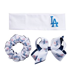 Los Angeles Dodgers 3-Pack Hair Accessory Set