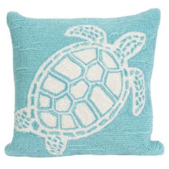 Liora Manne Turtle Indoor Outdoor Throw Pillow