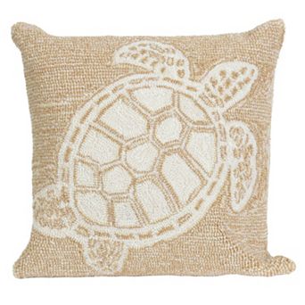 Liora Manne Turtle Indoor Outdoor Throw Pillow