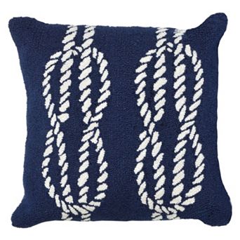 Liora Manne Ropes Indoor Outdoor Throw Pillow