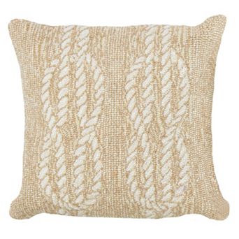 Liora Manne Ropes Indoor Outdoor Throw Pillow