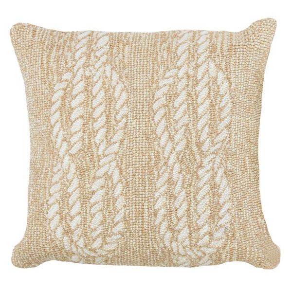 Liora Manne Ropes Indoor Outdoor Throw Pillow