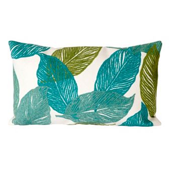 Liora Manne Mystic Leaf Indoor Outdoor Throw Pillow