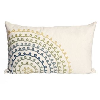 Liora Manne Ombre Threads Indoor Outdoor Throw Pillow