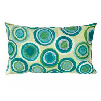 Liora Manne Puddle Dot Indoor Outdoor Throw Pillow