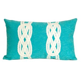 Liora Manne Double Knot Indoor Outdoor Throw Pillow