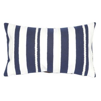 Liora Manne Marina Stripe Indoor Outdoor Throw Pillow