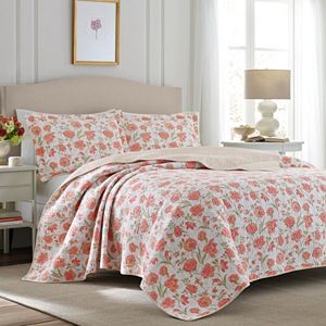 Laura Ashley Lifestyles Cadence Quilt Set