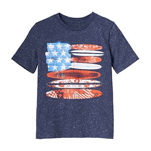 Boys 4-10 Jumping Beans® American Flag Surf Boards Nep Graphic Tee