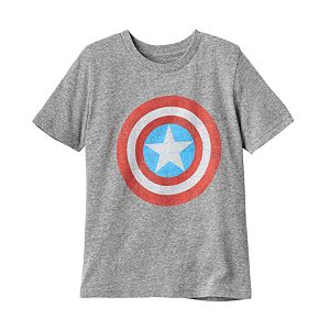 Boys 4-10 Jumping Beans® Marvel Captain America Logo Graphic Tee