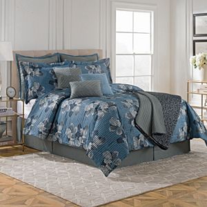 Pleated Leaf 9-piece Comforter Set