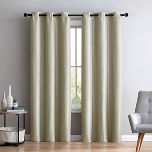 VCNY Home 2-pack Arlenis Faux Silk Blackout Curtain