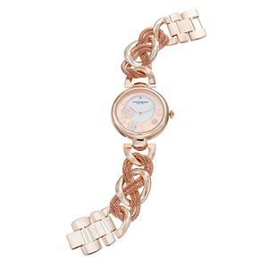 Akribos XXIV Women's Ornate Crystal Watch