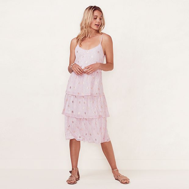 Women's LC Lauren Conrad Ruffle Shift Dress