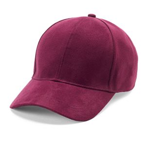 Women's Manhattan Accessories Co. Faux Suede Baseball Cap