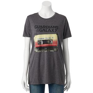 Juniors' Marvel Guardians of the Galaxy Vol. 2 Mixed Tape Graphic Tee
