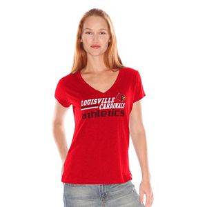 Women's Louisville Cardinals Fair Catch Tee