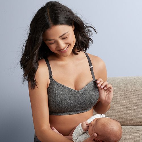 Motherhood Convertible Strapless Maternity and Nursing Bra Beige