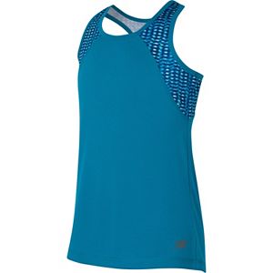Girls 7-16 New Balance Fashion Performance Racerback Tank Top