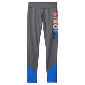 Girls Plus Size SO® Graphic Ankle Yoga Leggings