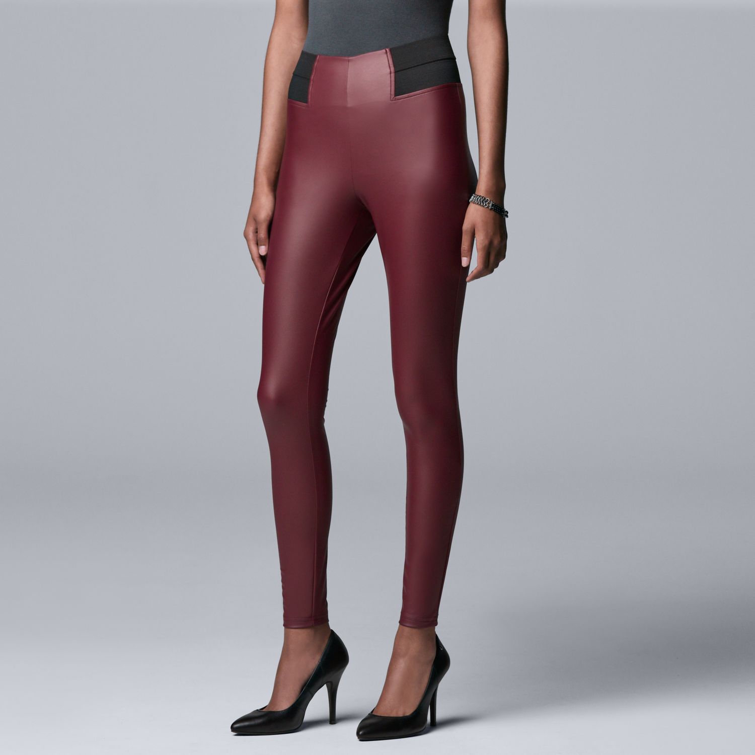 womens leather leggings