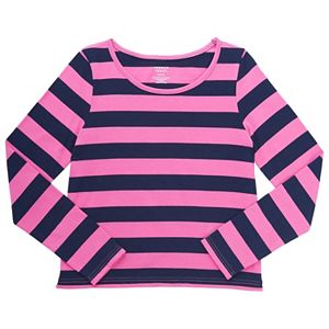 Girls 7-16 French Toast Striped Long-Sleeve Top