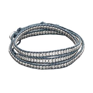 Mudd® Blue Braided Wrap Bracelet