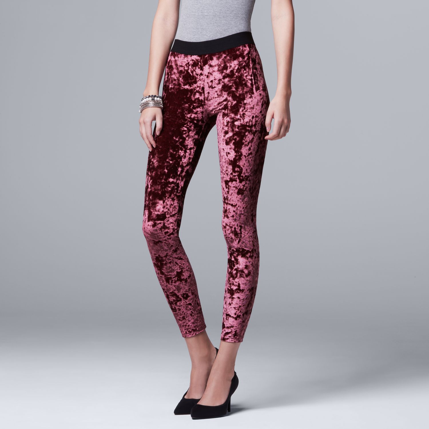 kohls velvet pants