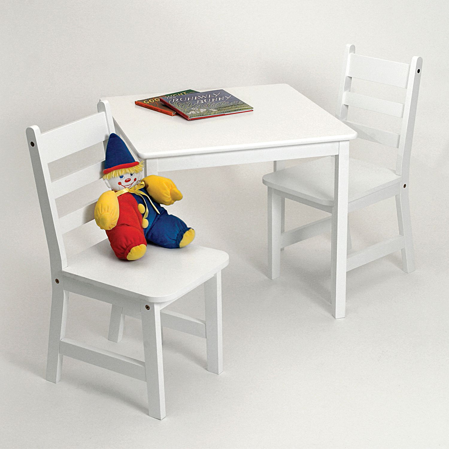 lipper childrens rectangular table and chair set