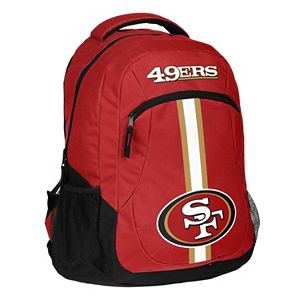 Forever Collectibles San Francisco 49ers Action Stripe Backpack