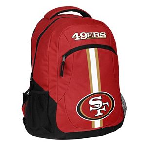 Forever Collectibles San Francisco 49ers Action Stripe Backpack