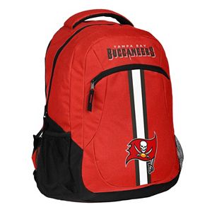 Forever Collectibles Tampa Bay Buccaneers Action Stripe Backpack