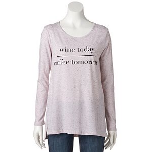 Women's Apt. 9® Speckled Graphic Tee