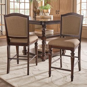 HomeVance Hanbury Counter Stool 2-piece Set