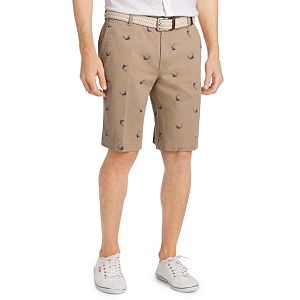 Men's IZOD Classic-Fit Schiffli Flat-Front Shorts