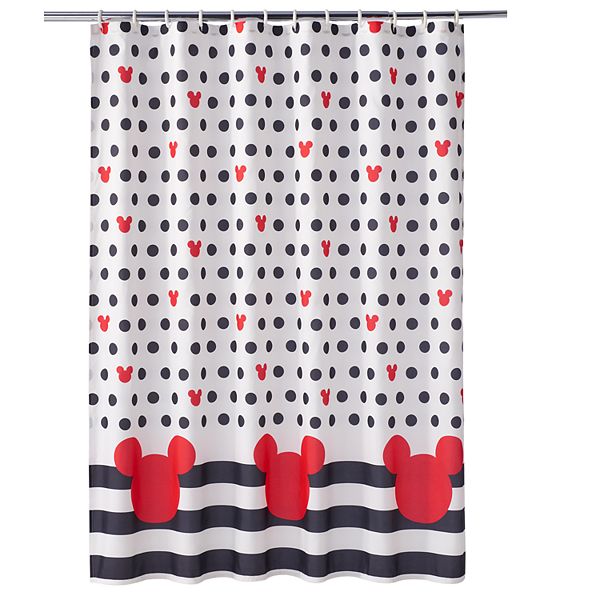 Disney S Mickey Mouse Shower Curtain, Mickey Mouse Bathroom Set Kohl S