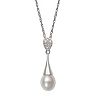 Sterling Silver Freshwater Cultured Pearl Pendant Necklace