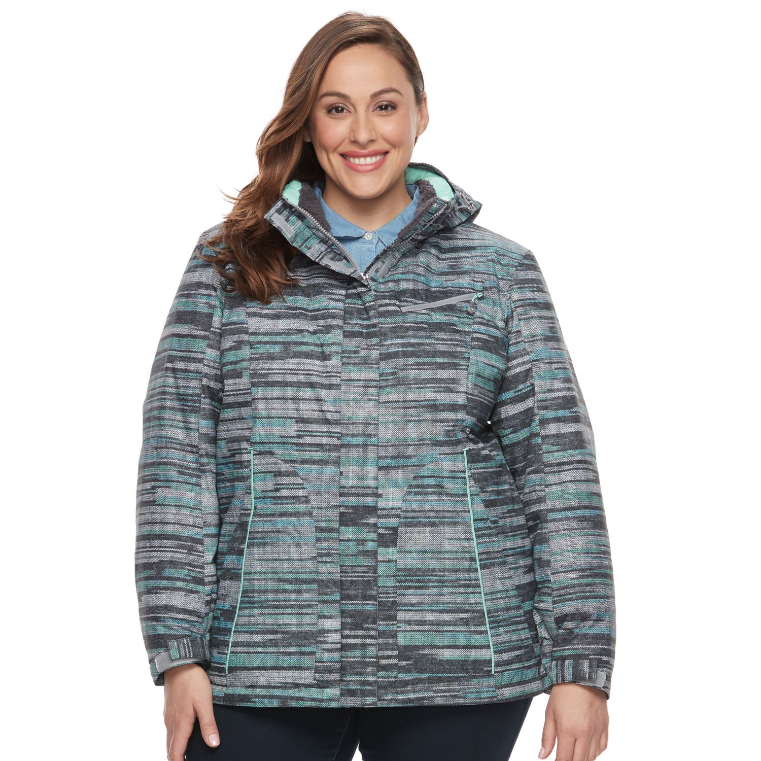 plus size snowboard jacket