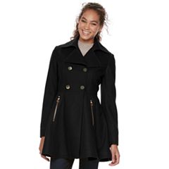 Womens Black Peacoat Coats & Jackets - Outerwear, Clothing | Kohl's