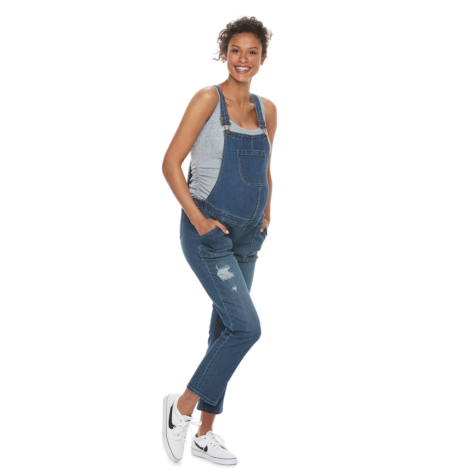 kohls denim overalls