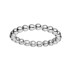 PRIMROSE Sterling Silver Beaded Ring
