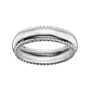 PRIMROSE Sterling Silver Twist Ring
