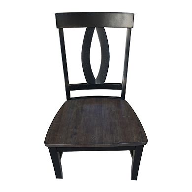 International Concepts Cosmo Splat Back Dining Chair 2-piece Set
