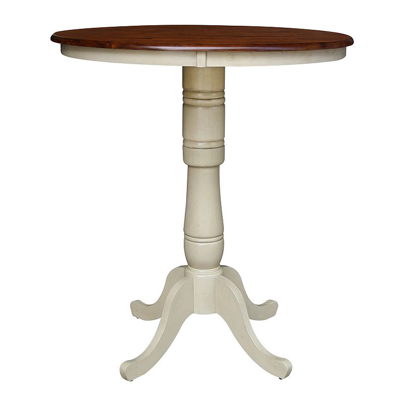 International Concepts 42-in. Pedestal Dining Table, White