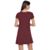 Juniors' Love Fire Criss-Cross Ribbed Swing Dress