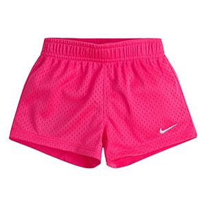 Toddler Girl Nike Logo Mesh Shorts