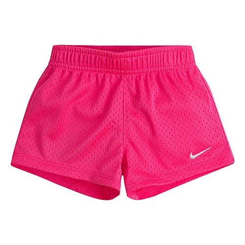 Toddler Girl Nike Logo Mesh Shorts