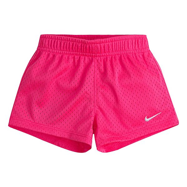 Toddler Girl Nike Logo Mesh Shorts