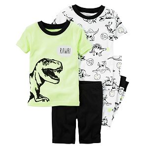 Boys 4-12 Carter's 4-Piece Dinosaur Pajama Set