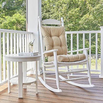 Klear Vu Indoor-Outdoor Porch Rocking Chair Cushion Set
